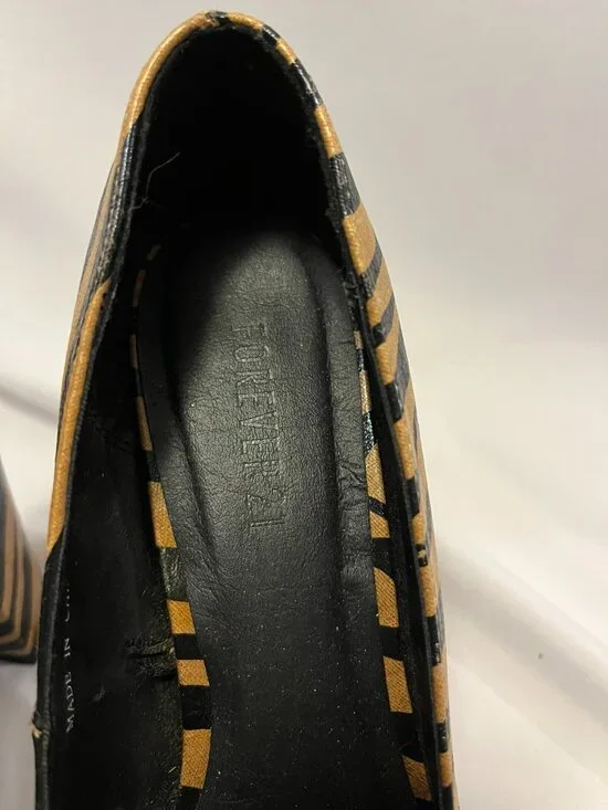 Forever 21 Tiger Print Platform Heels – Size 8 – NWOT - Picture 8 of 16